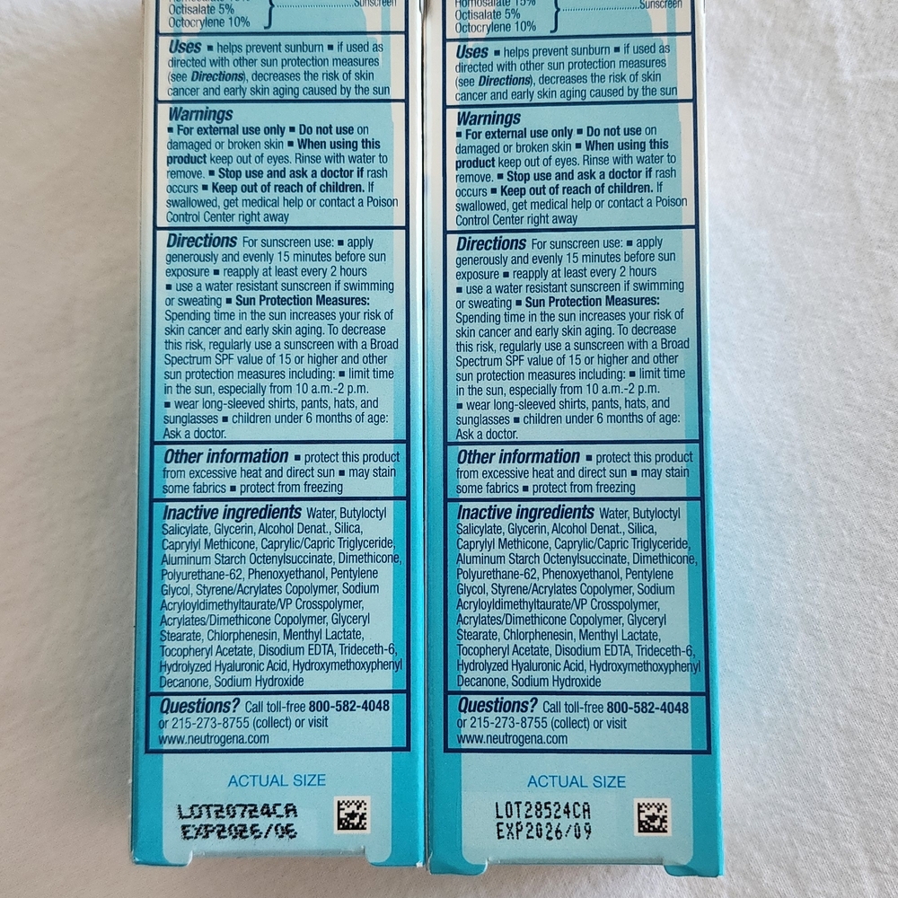 Neutrogena Hydro Boost Sunscreen SPF 50 - Picture 2 of 3